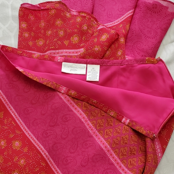 🛍️$28, 4.99⛵🛍️ sale price drop WORTHINGTON Skirt 10P, NWOT - Picture 2 of 6